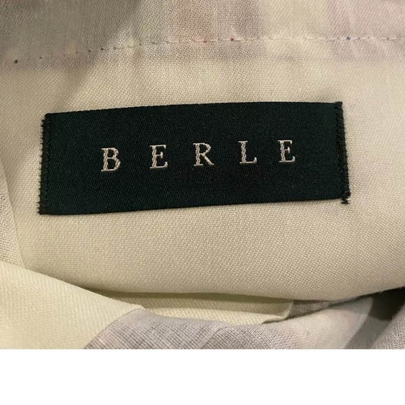 Berle Multicolor Madras Plaid‎ Patchwork Pleated 9.5” Shorts Mens Size 34 (1119) - Picture 3 of 4